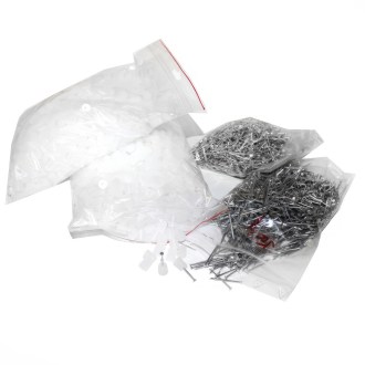 Odstepniki plastikowe stożkowe z goździkami - 1000 szt